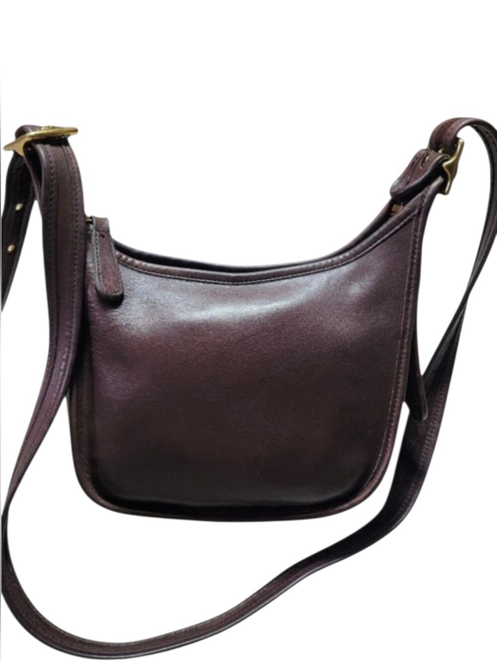 Coach Janice Legacy Bag Brown Leather Crossbody